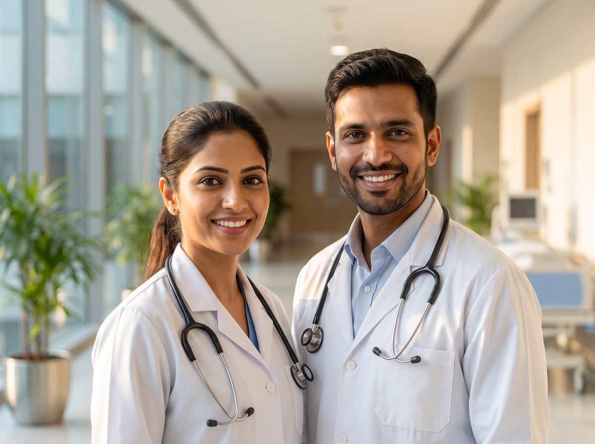 Modern medical college campus in Karnataka
